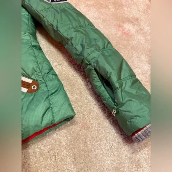 Bogner Jacket and pants reversible green and red sz 4 Bonus: pants bogner sz 2 - Picture 3 of 9